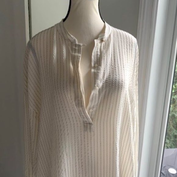 Massimo Dutti dress tunic shirt silk US8 - Picture 13 of 15